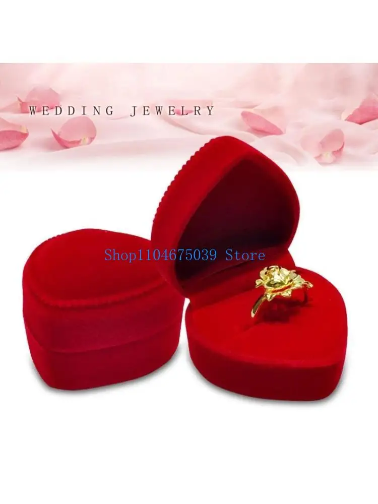 5asd-Свадьба-Большой-Красная-Флокинг-Кольцо-Кольцевая-коробка-ювелирные-изделия-для-упаковки-коробка-персикового-сердца-Красная
