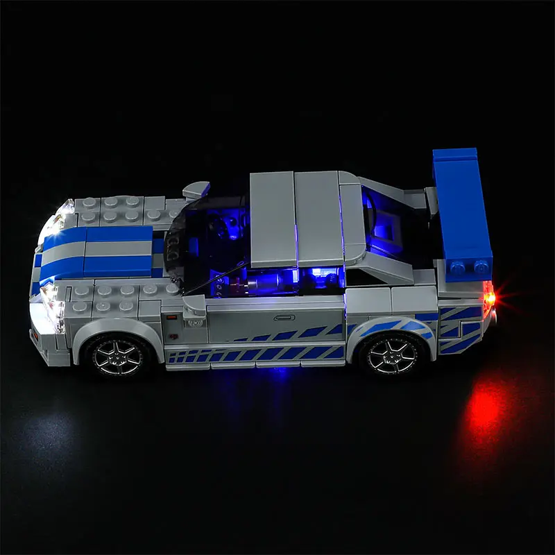 Diy LED Light Kit For LEGO 76917 Skyline   (Only LED Light,Without Blocks Model )