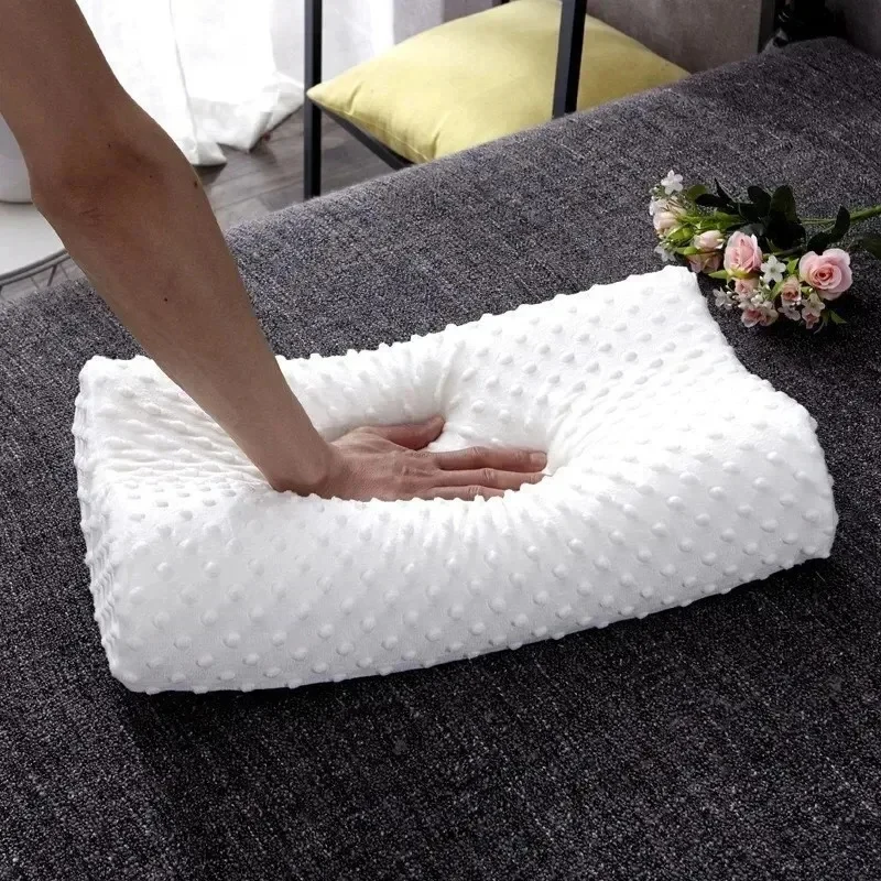 Memory Foam Orthopedic Neck Pillow – Slow Rebound for Neck & Shoulder Pain Relief