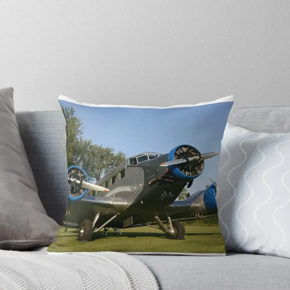 Junkers Ju-52 Throw Pillow pillow pillowcase Pillow Decor Cushions