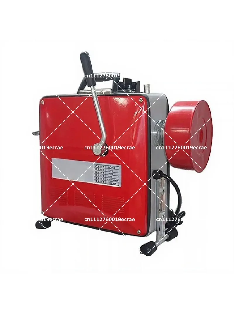 Professional Household Sewer Toilet Floor Drain Cleaning Tool Electric Pipe Dredging Machine 25ft Cable