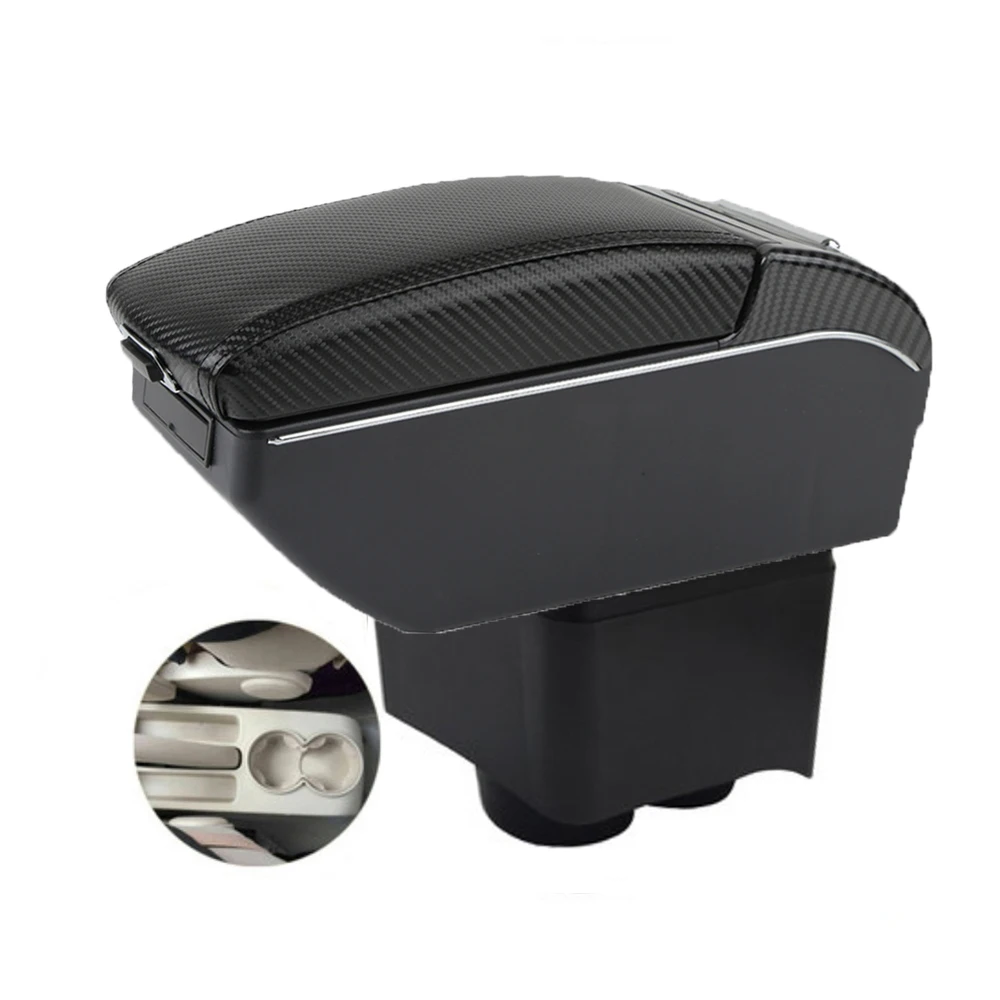 

For Volkswagen VW POLO Mk5 6R Vento 9N 3 Armrest Box Storage Box Arm Bracing central control panel elbow support for drivers