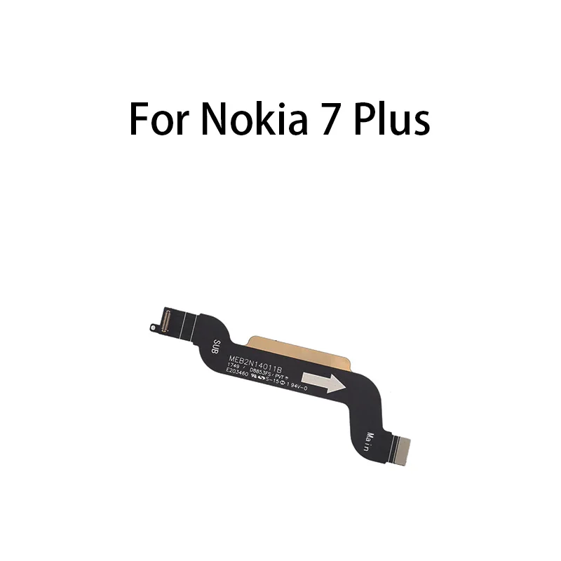 

Гибкий кабель разъема материнской платы материнской платы Gefensi для Nokia 7 Plus