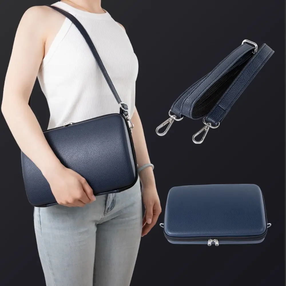 Portable Leather Clarinet Bag Lightweight Waterproof Clarinet Case Dust-proof Drop-proof Wind Instrument Case For Musicians