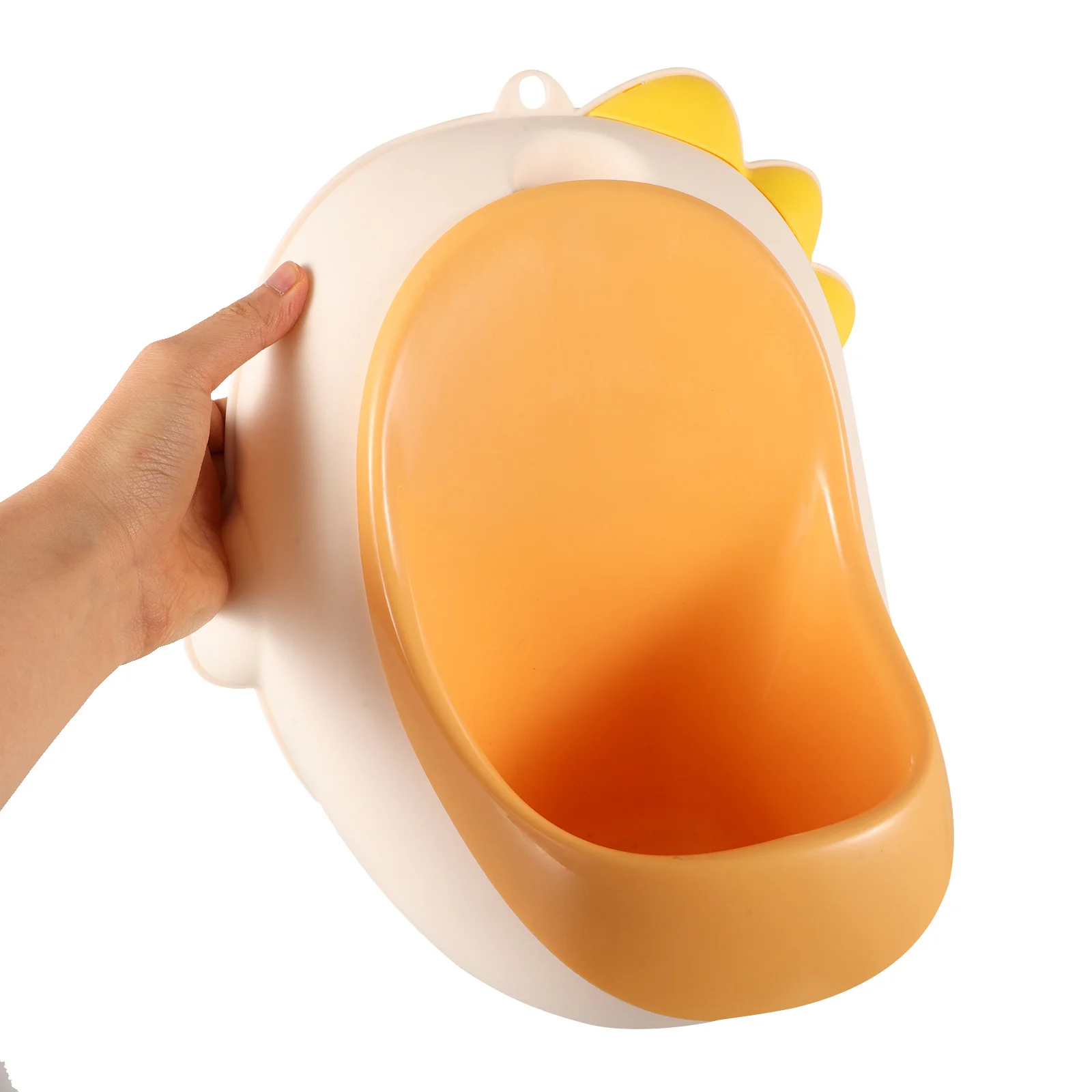 قعادة تدريب على شكل ديناصور للأولاد، مبولة بلاستيكية معلقة للأطفال، مبولة للأولاد الصغار، قعادة مضحكة للأطفال الصغار #4