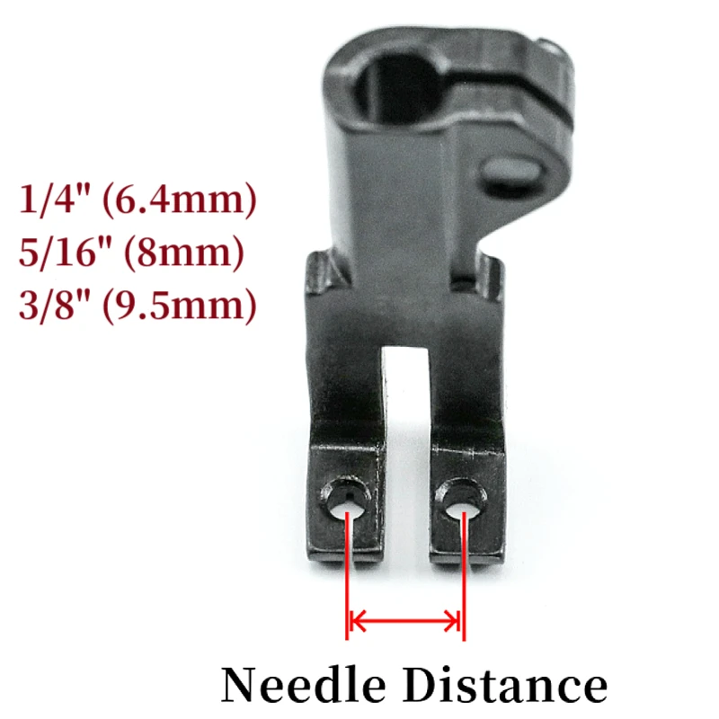 Walking Presser Foot Set With Center Guide Fit Double Needle Sewing Machine Consew 369RB JUKI LU-1560 Typical GC20606 4420 20518