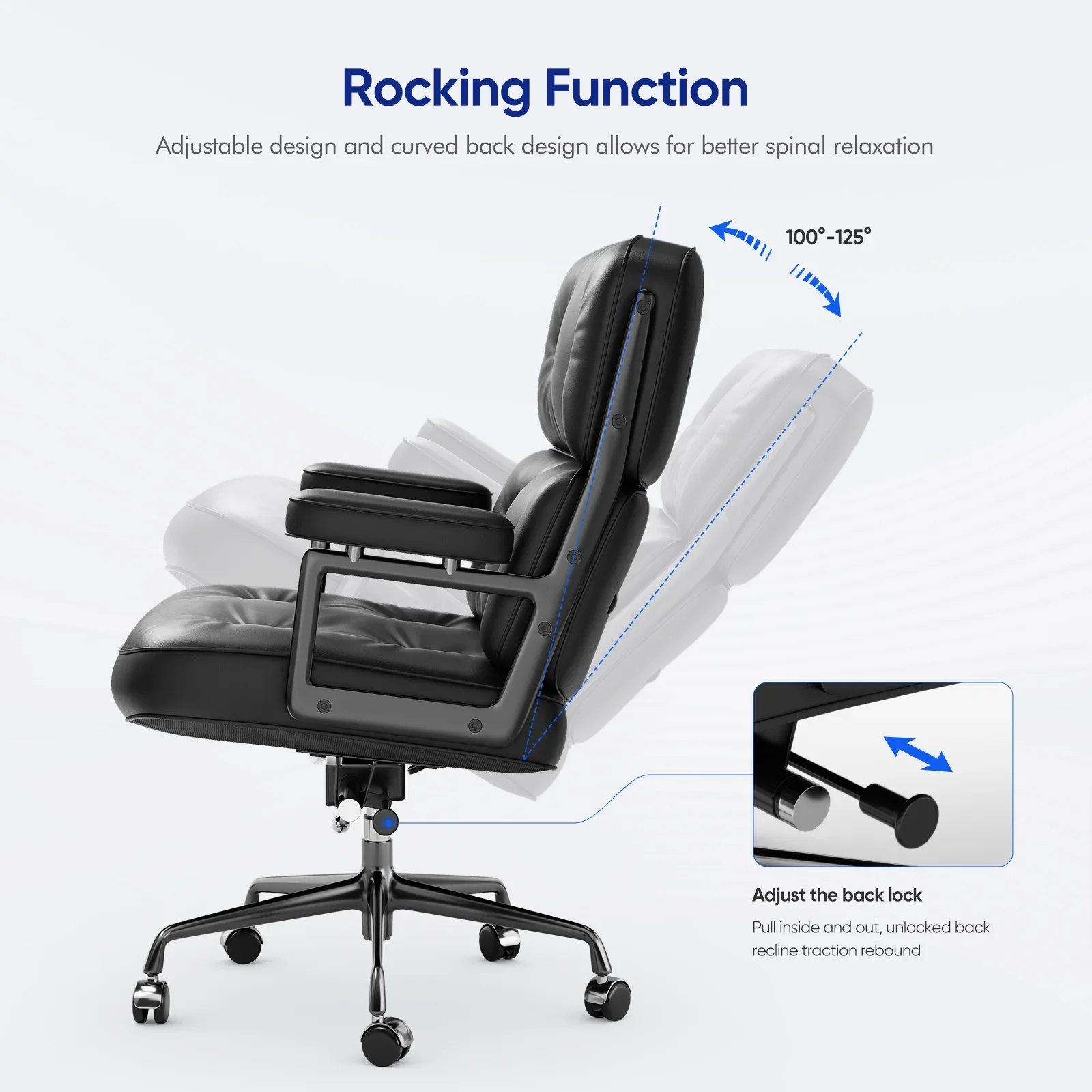 Genuine Leather Lobby Office Computer Chair Home And Office Executive Desk Chair Office Chair Furniture