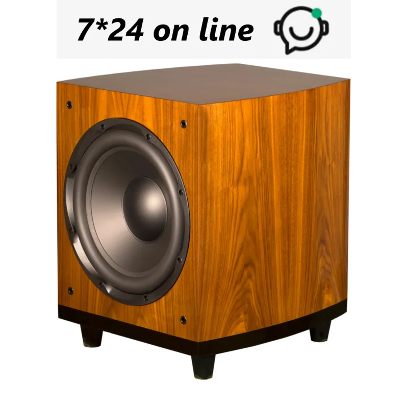 AVplay MP-1800 HiFi Class 12 Inch Solid Wood Active Subwoofer 50-200W/6ohm For 5.1/7.1 Home Theater Audio