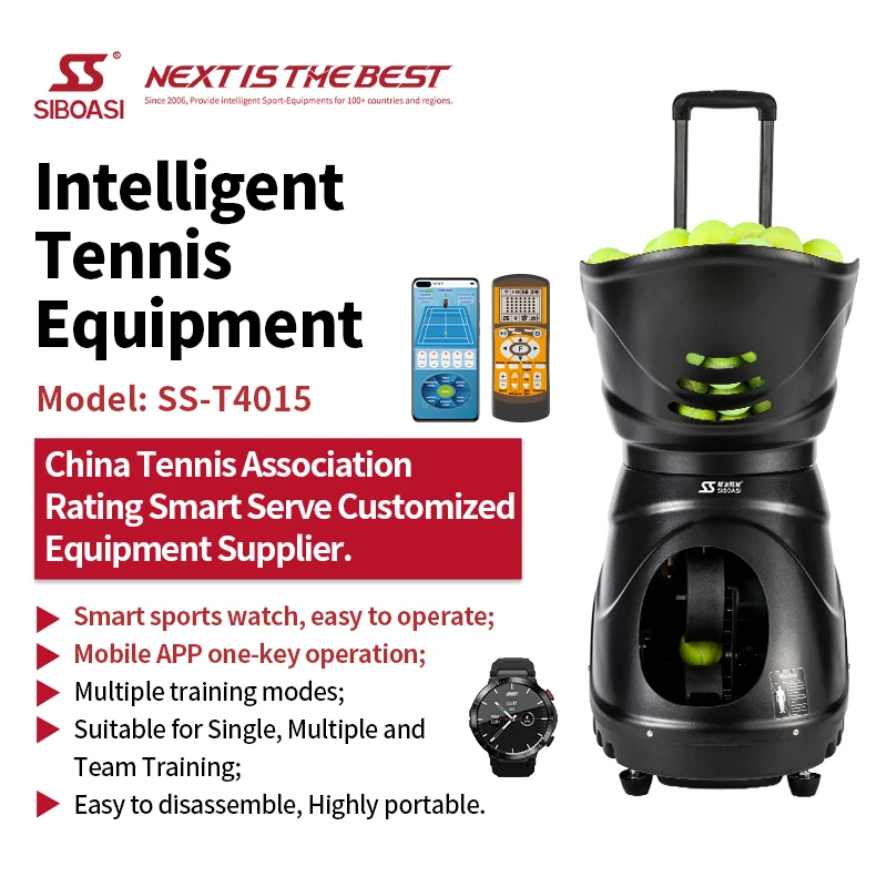 New Trend Outdoor Smart Sports Watch with Full Function Tennis Ball Training Machine Equipment