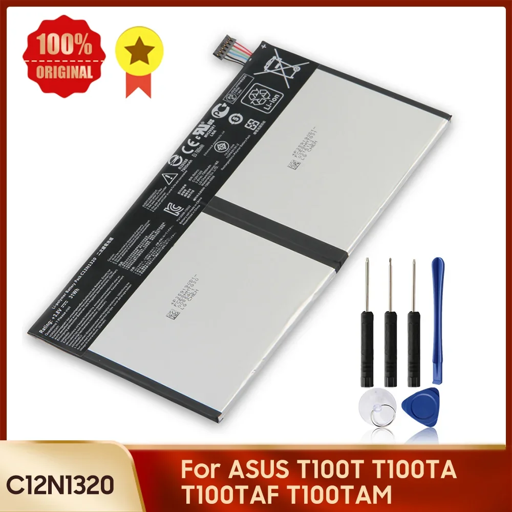 

Replacement Battery C12N1320 For ASUS T100T T100TAM T100TAF T100TA Tablet Battery 7900mAh