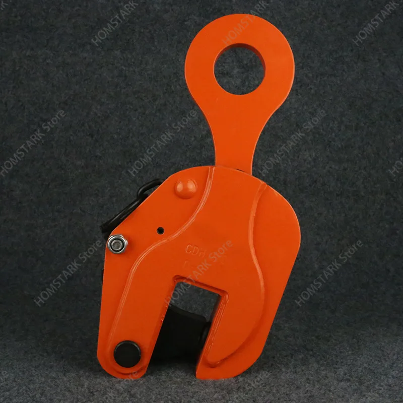 L‑ShapeVertical Lifting Clamp, Alloy Steel Die‑Forged Flip‑Over Plate Lifting Plier forIndustrial Steel Plate Hoisting Operation