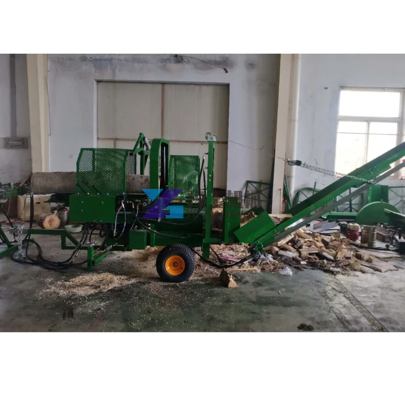 35 Ton Fire Wood Splitter Firewood Saw Full Hydraulic Operate with All Accessories Forest Wood Machine EPA Approved for US/CA/AU