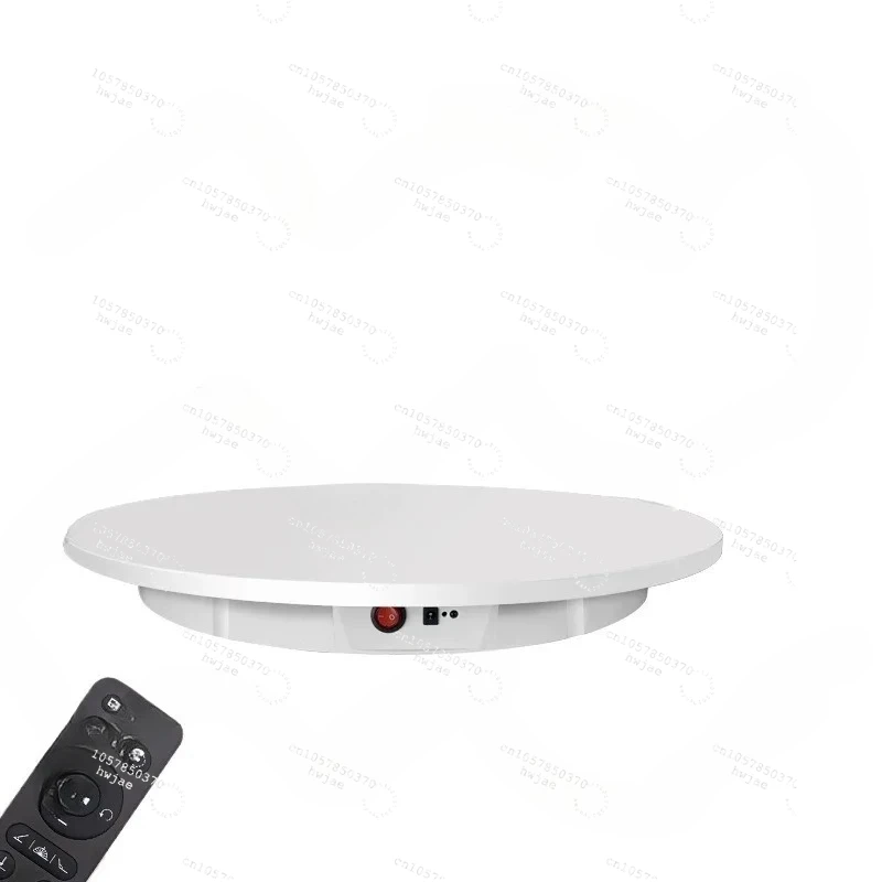 60CM Electric Rotating Turntable 3D Scanning Photography Display Stand Remote Control Speed Direction 360° Rotation Load 150KG