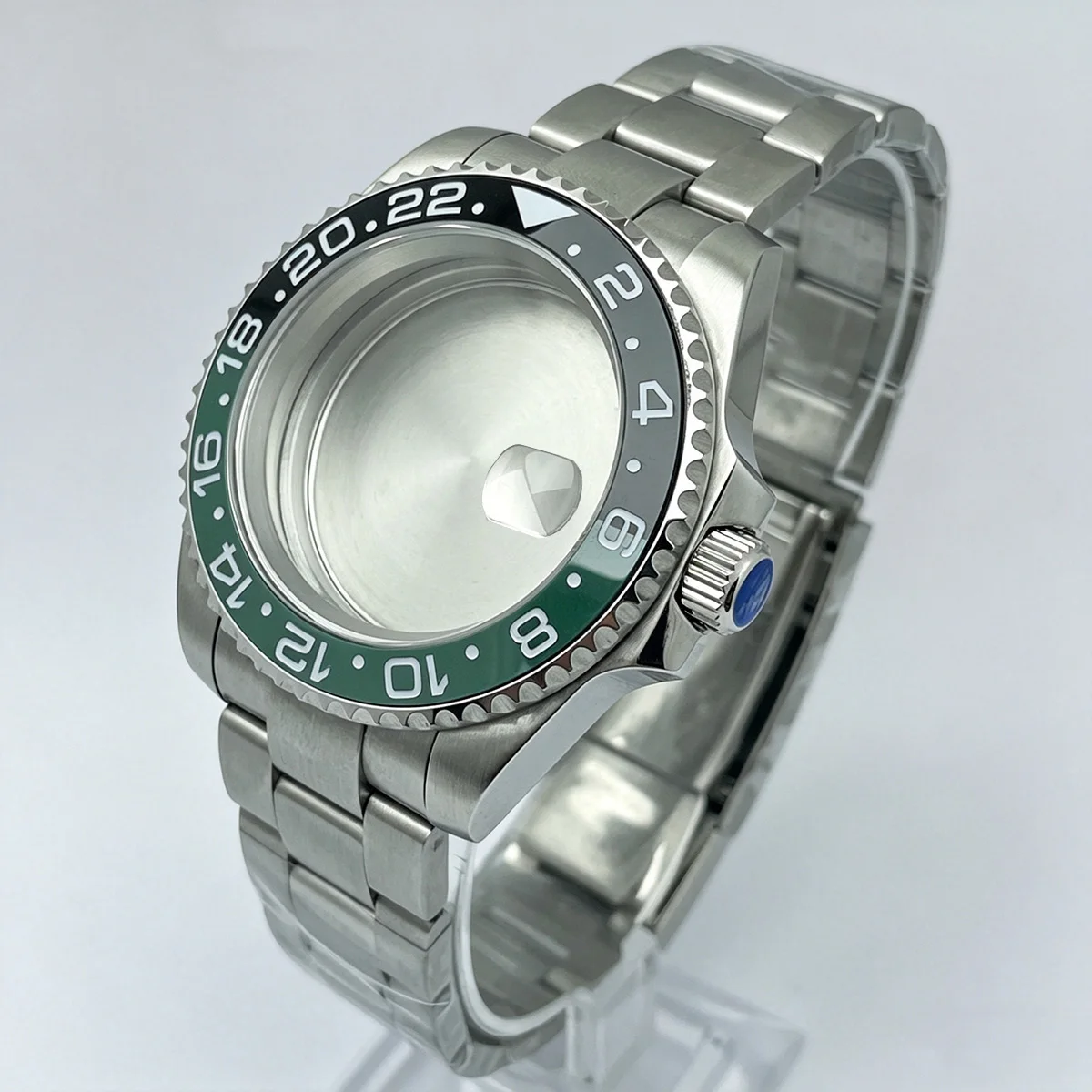 40mm Case 200m Waterproof NH34 NH35 NH36 Watch Case Sapphire Glass 120Clicks Case L Watch Accessories Fit NH35/34/36 Movement