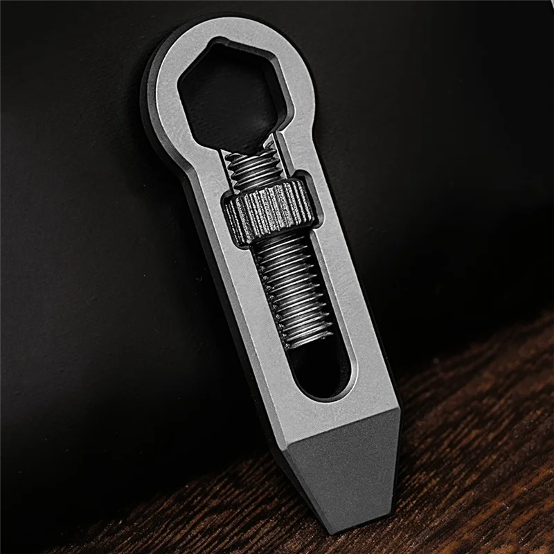 A15F-шестигранный ключ из титанового сплава, мини-электрическая монтировка, открывалка для бутылок, брелок, комбинация инструментов, снаряжение для походов на открытом воздухе
