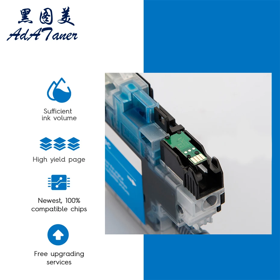 LC424 LC-424 LC426 LC427 LC-426 LC427XL Premium Compatible InkJet Cartridge For Brother MFC-J4340DW J1200DW J5955DW J4335DW