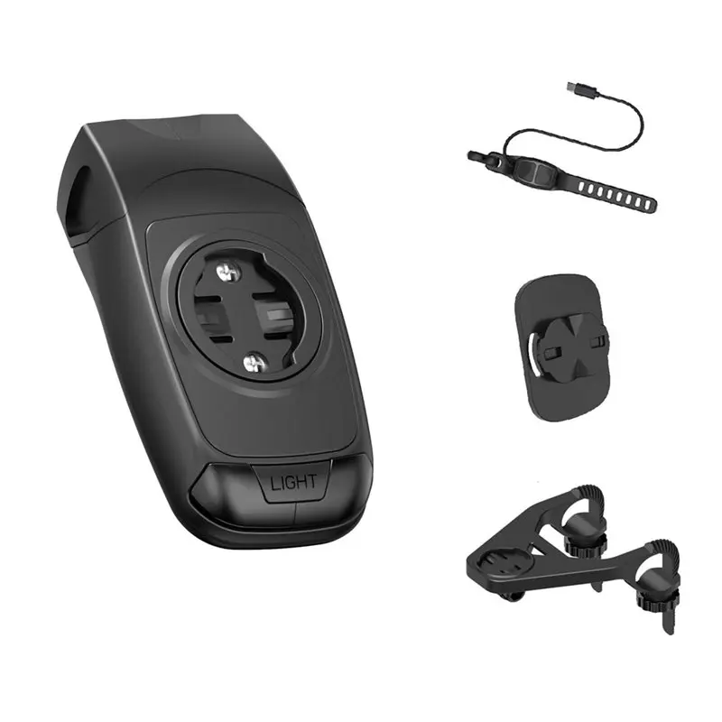 

NEW HOT In Stock-Electronic Speaker Bracket Bicycle Lights GPS Computer Base 3-In-1 Can Be Installed With GARMIN, XOSS, BRYTON,