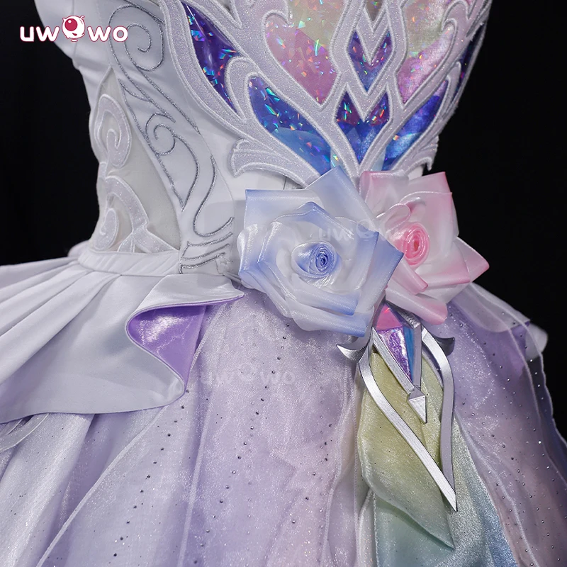 UWOWO Cyrene Cosplay Collab Serie: Spiel Honkai: Star Rail Upgrade Cyrene Cosplay Kostüm S-2XL Halloween Kostüm