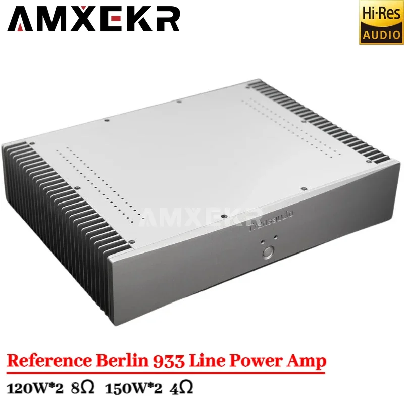 Amxekr high-end 120W * 2 Clone เบอร์ลินวงจร933เครื่องขยายเสียงการบิดเบือนเสียงธรรมชาติต่ำ T3เครื่องขยายเสียงไฮไฟพลังงานสูง