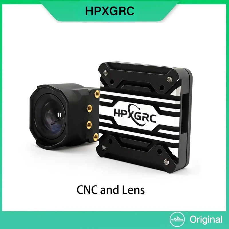 HPXGRC O4 Air Unit Upgrade Kit, 145° Wide Angle Lens CNC Aluminum Heatsink Cover, Enhanced Cooling FPV DIY Parts for RC Drone