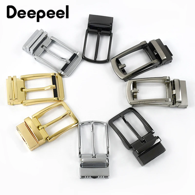 Deepeel Men Automatic Belt Buckles, Zinc Alloy