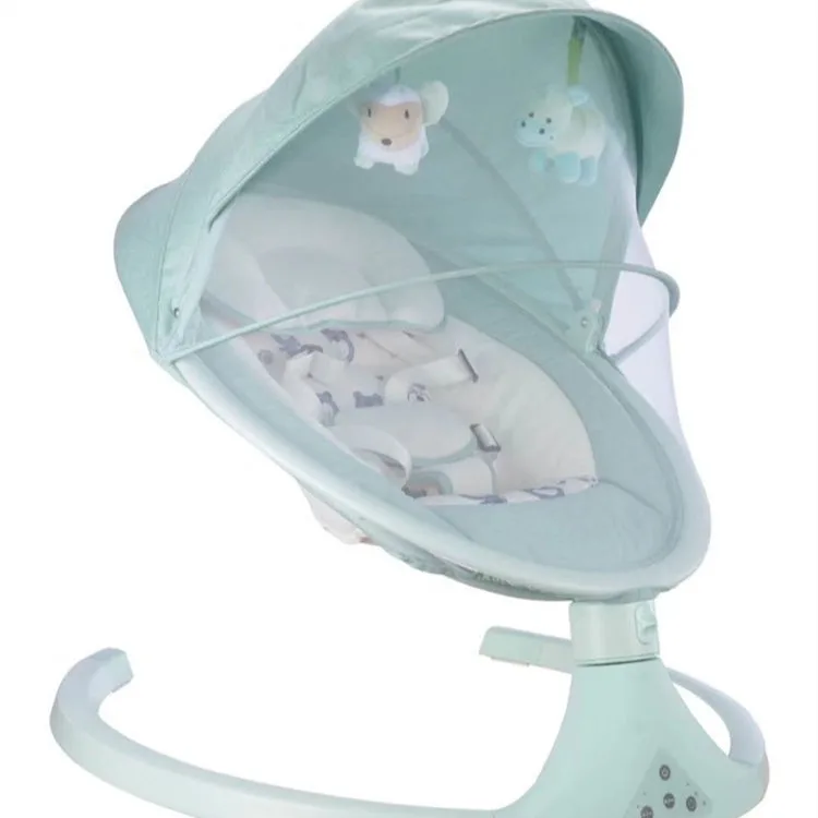 Babyfond Intelligent electric baby rocking chair, baby electric rocking bed cradle newborn soothing swing and baby soothing tool