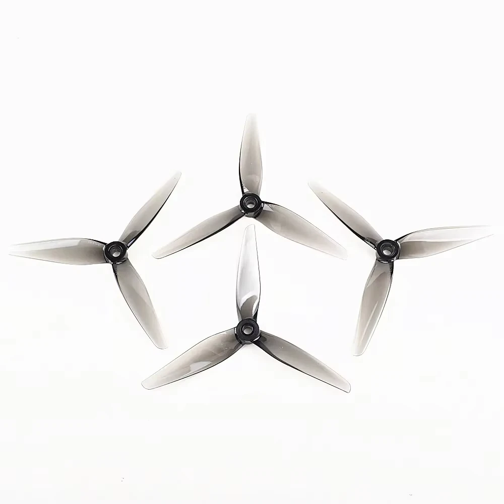 2Pairs HQPROP R37 5137 5.1X3.7X3 3-Blade Propeller voor FPV Racing Freestyle Drones DIY Onderdelen