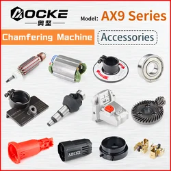 AX7 AX9 Series Electric Chamfering Machine Repair Parts Replacement Accessories Rotor Stator Carbon Brush