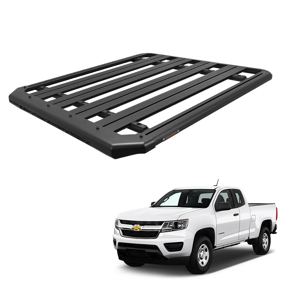 

Universal 4X4 Off Road Cargo Carriers Car Roof Luggage Racks Platform Pickup Roof Rack For Chevy Colorado 2010+