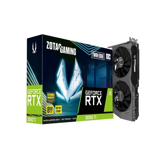 

Hot sell Brand New ZOTAC GAMING GeForce RTX 3060 Ti Twin Edge OC LHR Sealed Package For Gaming Desktop Gaming Graphics Card