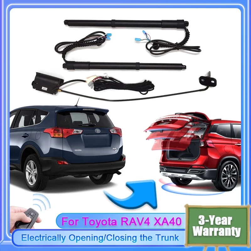 

Для Toyota RAV4 XA40 2012 ~ 2019 автомобильная электрическая система подъема задних ворот, автоматический Открыватель задних ворот, автоматическая подъемная задняя дверь