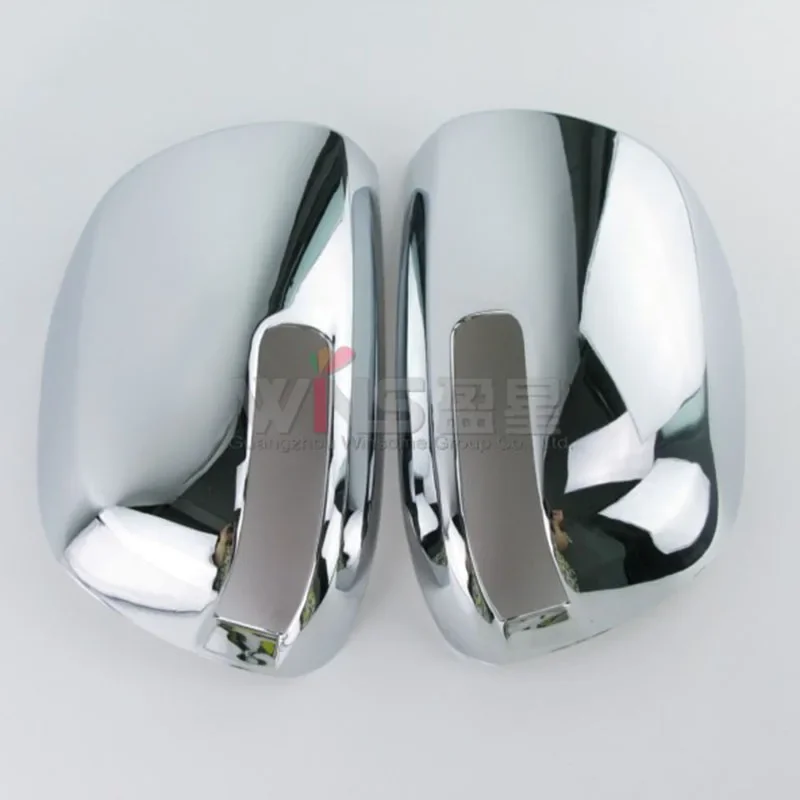 

Rear View Door Mirror Overlay cover Chrome Car Styling For Toyota Fortuner SW4 2012-2015