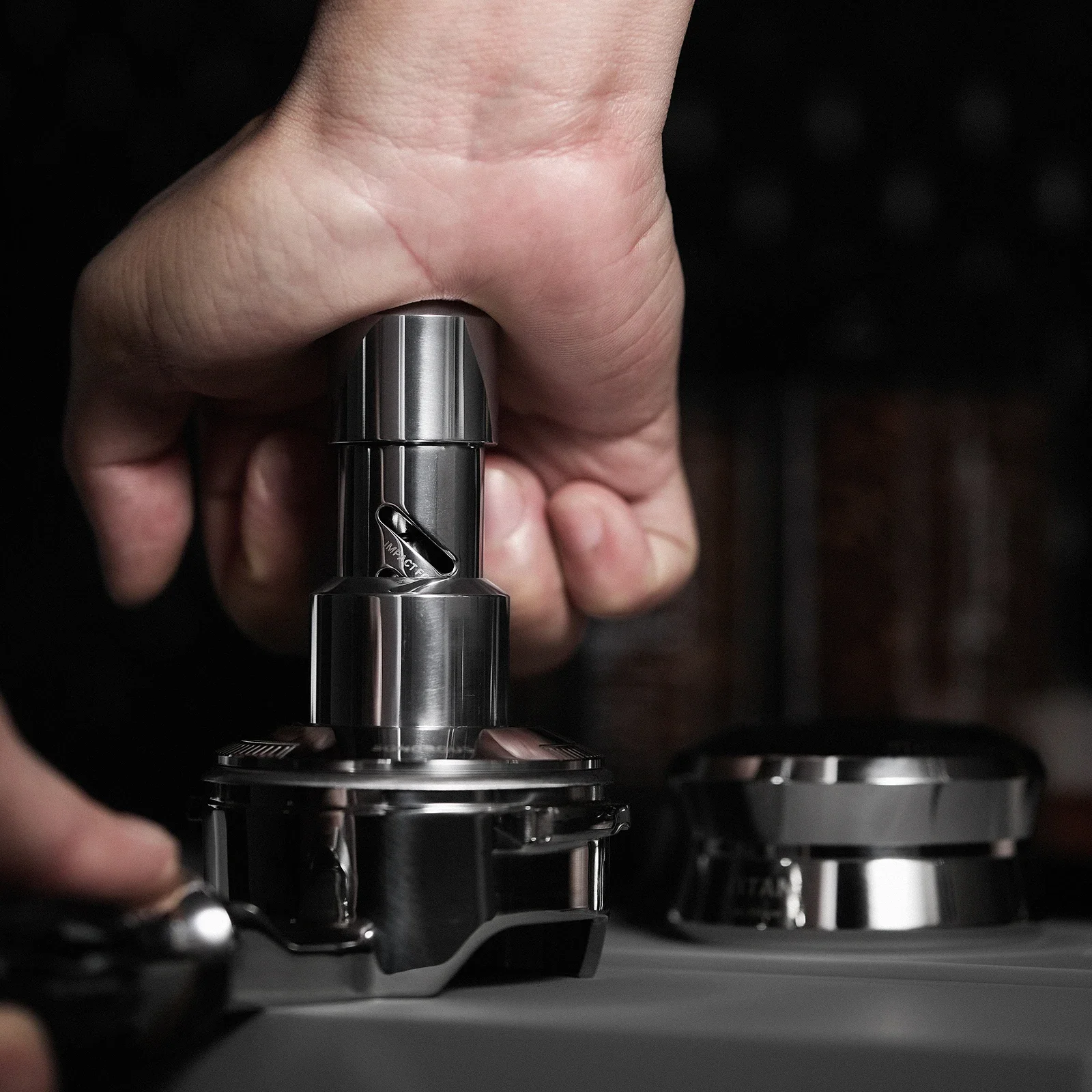MUVNA  51/53/58mm Coffee Tamper 4 Spring Loaded Espresso Tamper Impact Constant Pressure Tamper Professional Barista Tools