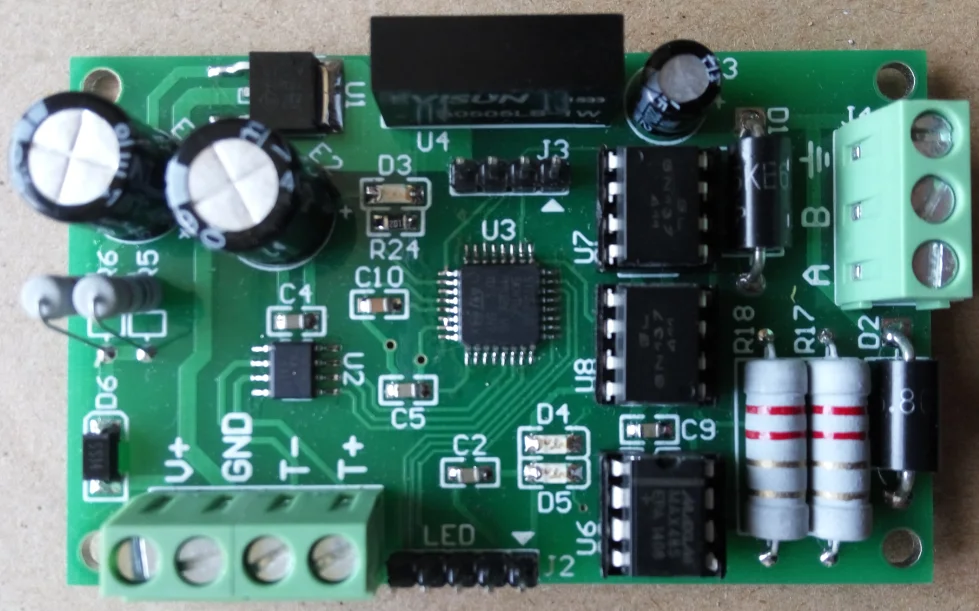 

K Thermocouple High Temperature Acquisition and Measurement Module Temperature Meter MODBUS RTU Photoelectric Isolation 485