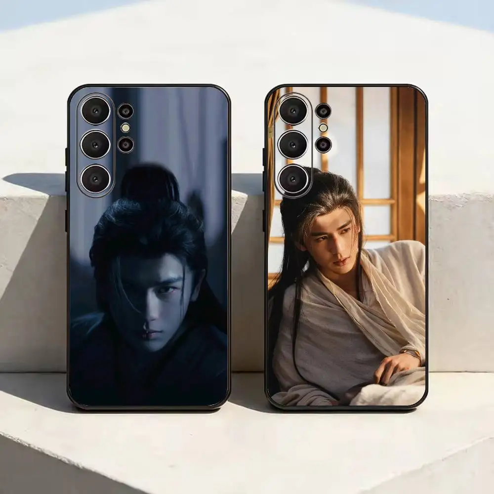 Xie Zheng (Zhang Linghe) from Pursuit of Jade Black Soft Silicone Phone Case for Samsung Ultra S26, S24, S21, S22, S23, S30,Lite