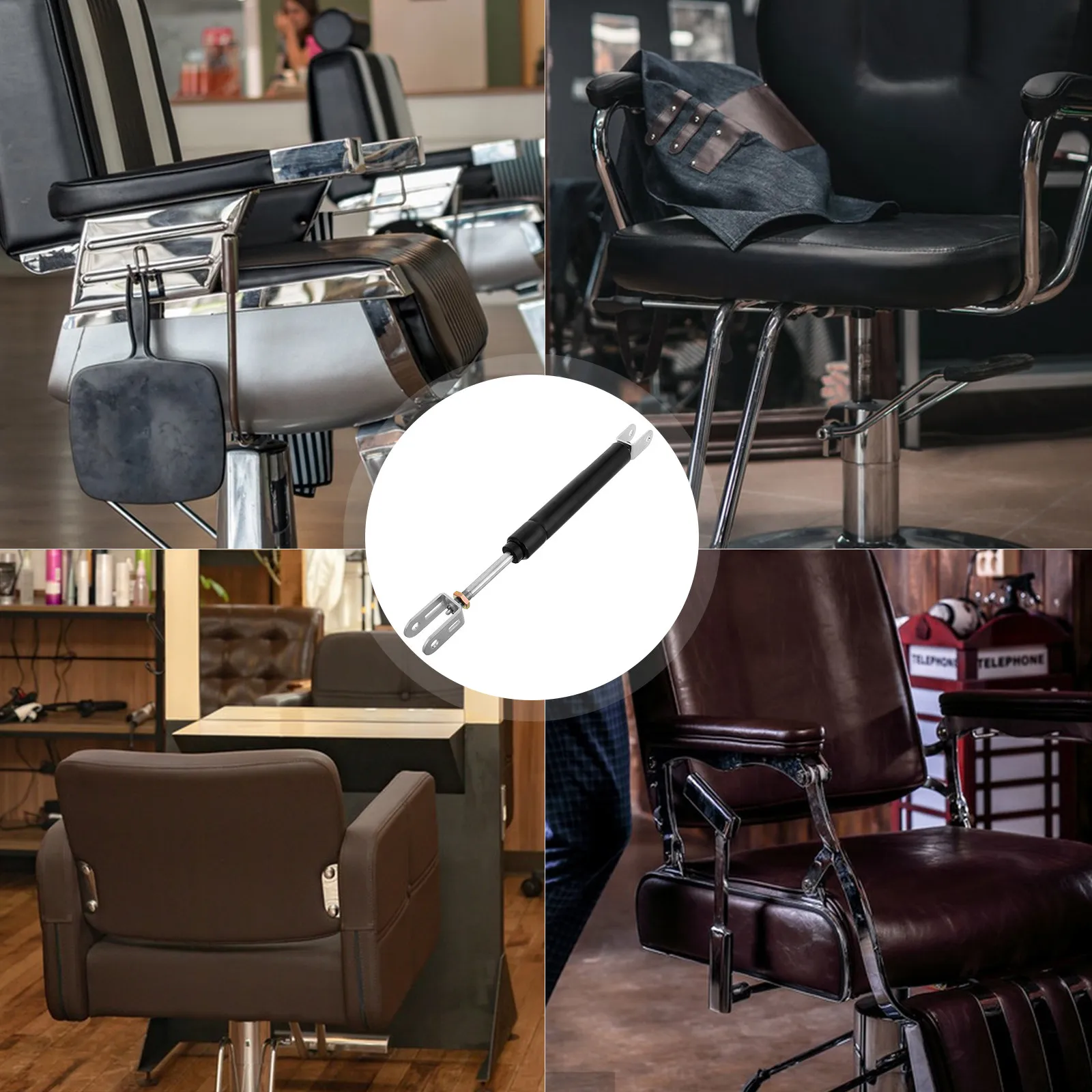 

Salon Chair Gas Lift Cylinder Heavy Duty Hydraulic Pump Replacement Rod for Barber and Salon Chair Repair Parts