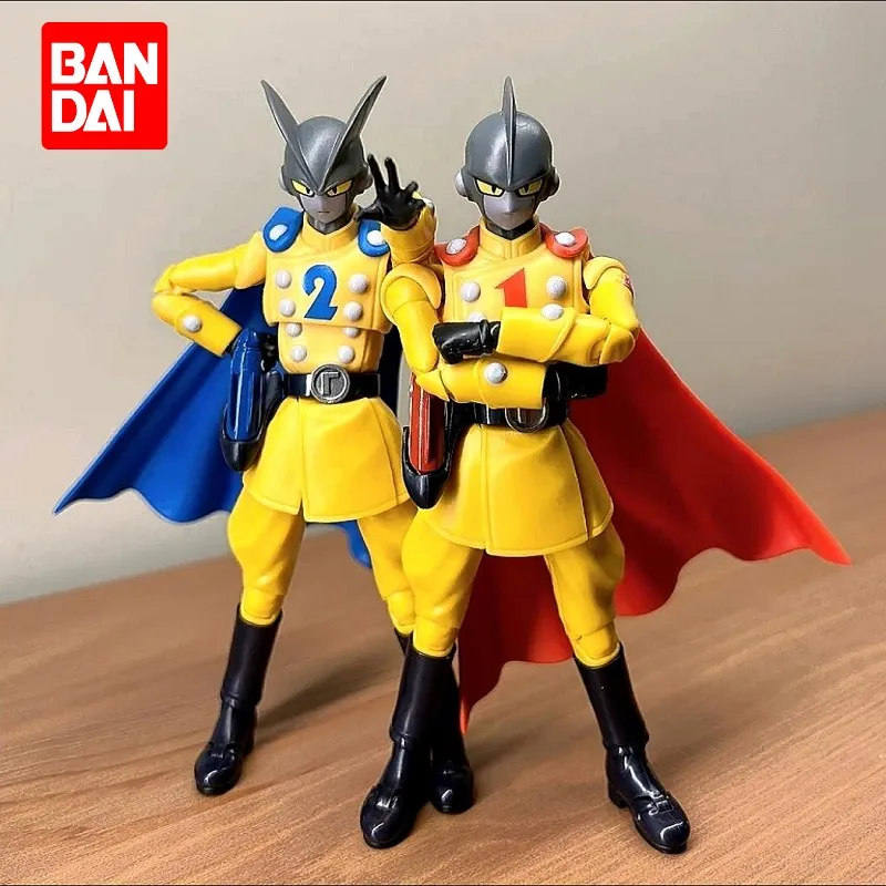 

Bandai Original Shfiguarts Dragon Ball Z Super Hero Gamma 1 Gamma 2 Action Figures Collectible Anime Model Figurines Statue Toys