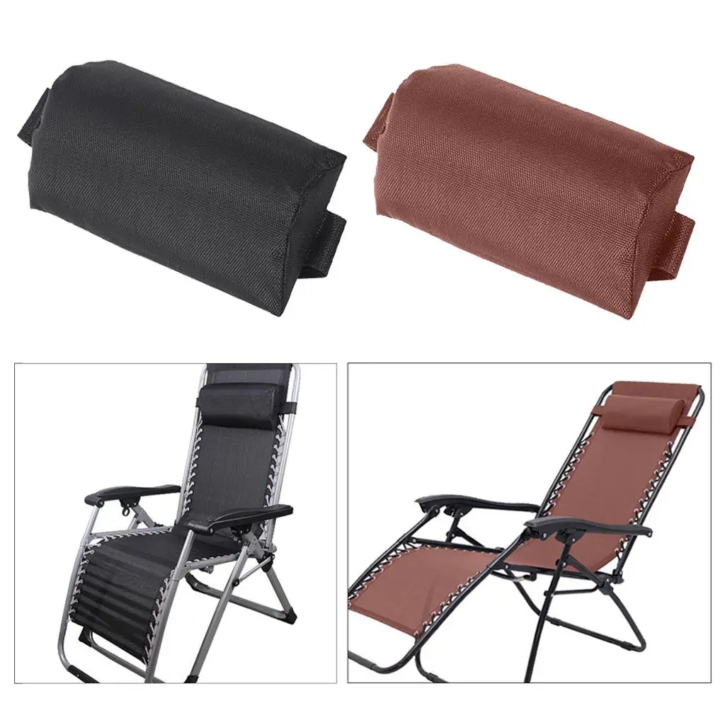 Headrest Pillow for Outdoor Sun Lounger Ergonomic Chair Neck Rest Removable Lounge Chair Backrest Parts for Comfort