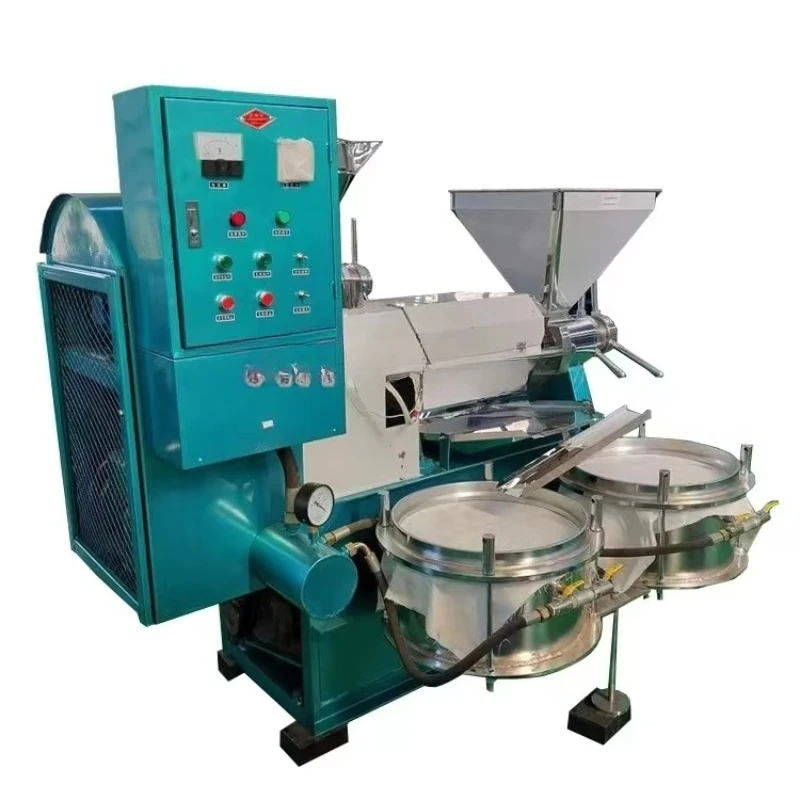 Hot and cold stainless steel walnut sesame oil press hydraulic oil press
