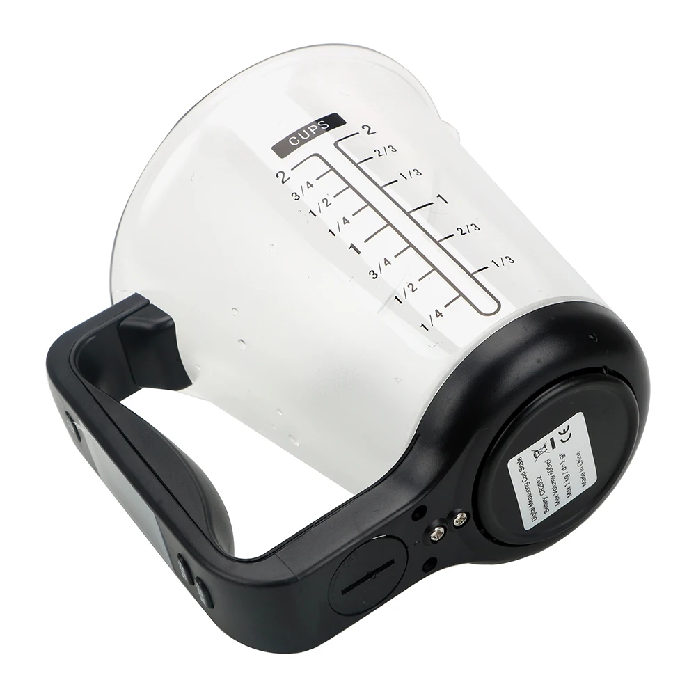 Electronic Tool Plastic Hostweigh Measuring Cup Temperature Measurement Cups Digital Beaker with LCD Display Kitchen Scales