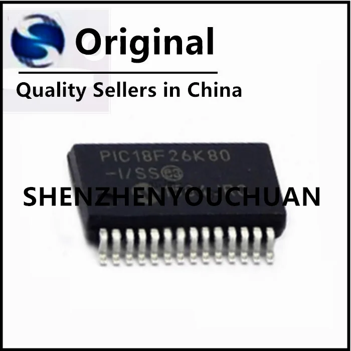 

(1-100piece)PIC18F26K80-I/SS PIC18F26K80 SSOP-28 IC Chipset New Original