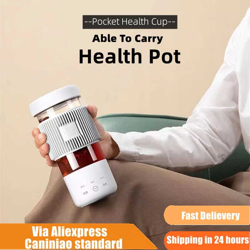 

Portable Electric Kettles Smart Health Kettle Temp Control Cup Tetera Electrica Cup Electric Tea Stove/Tea Boil Heating Coaster