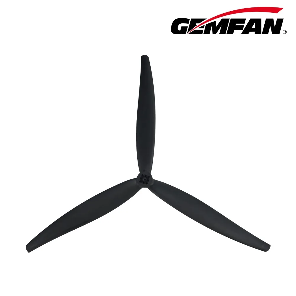GEMFAN 22x10x3 Inch 3-Blade Propeller Glass Fiber Nylon CW/CCW 1Pair for FPV Drone RC Multirotor