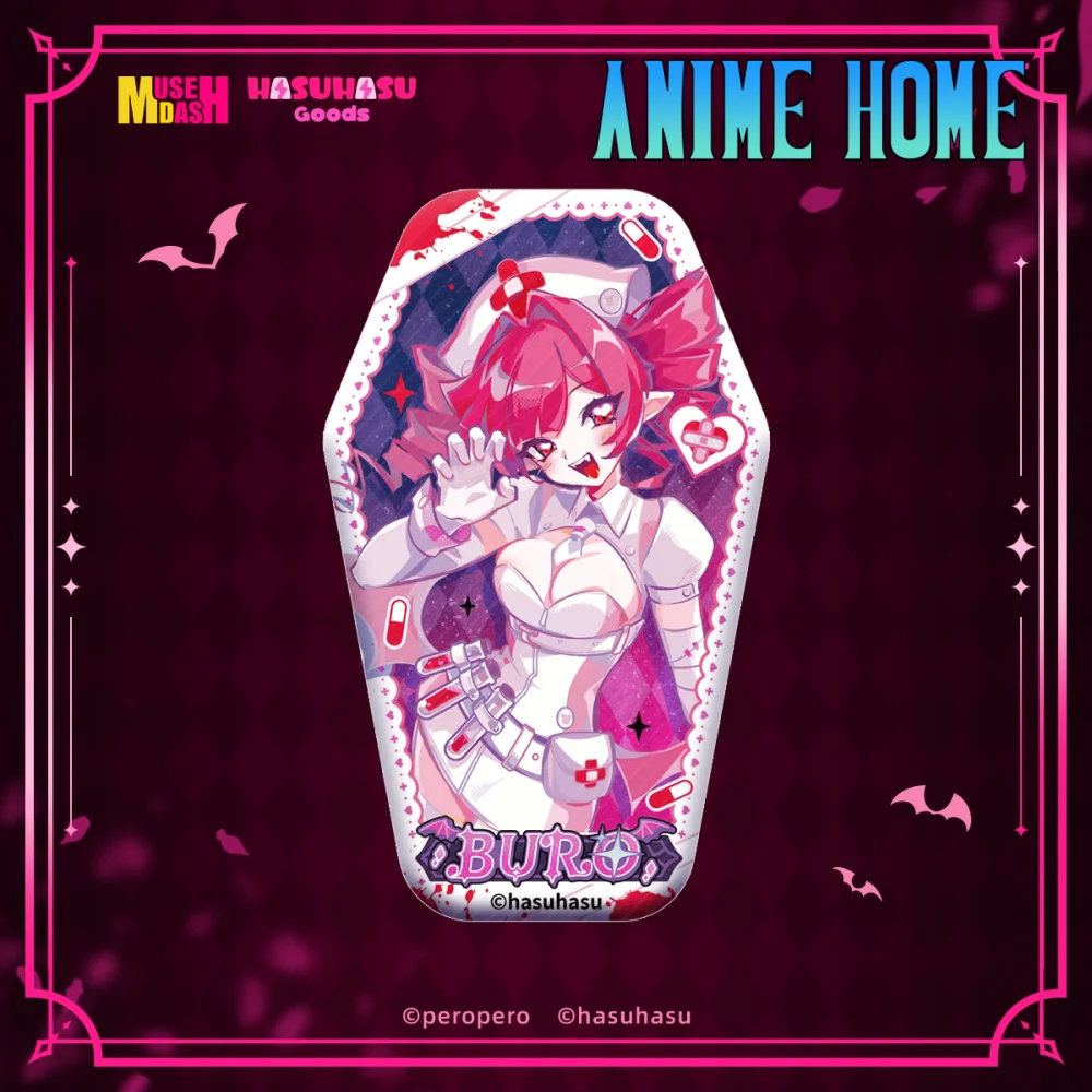 

Official Game Muse Dash Buro Win Badge Brooch Pin Cartoon Cosplay Original