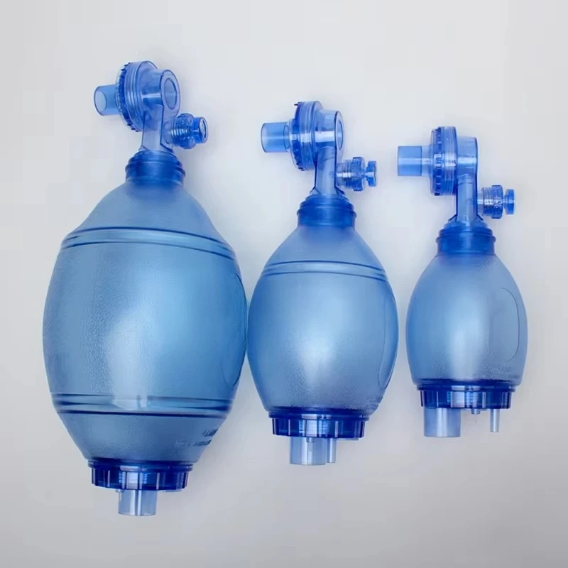 Artificial Resuscitator Emergency Ambu Bag Manual Resuscitator for First Aid Training Veterinary Device