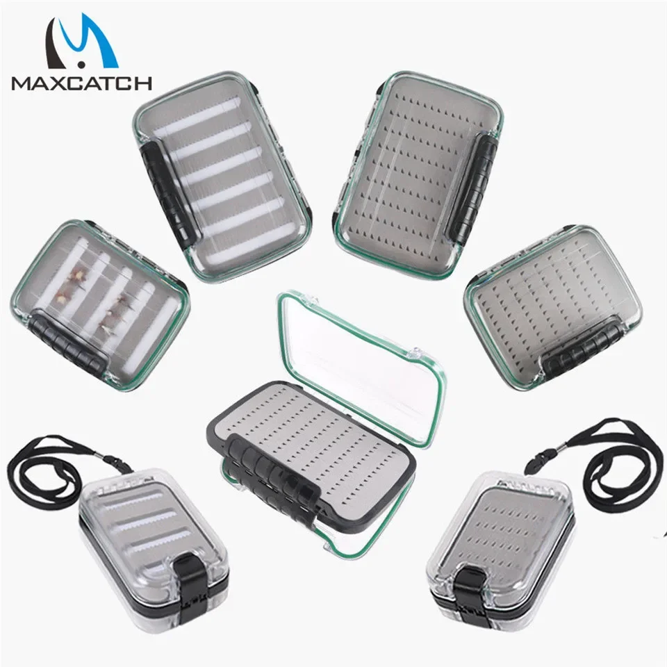 MAXIMUMCATCH Caja porta moscas impermeable – Doble cara con espuma - imagen 2