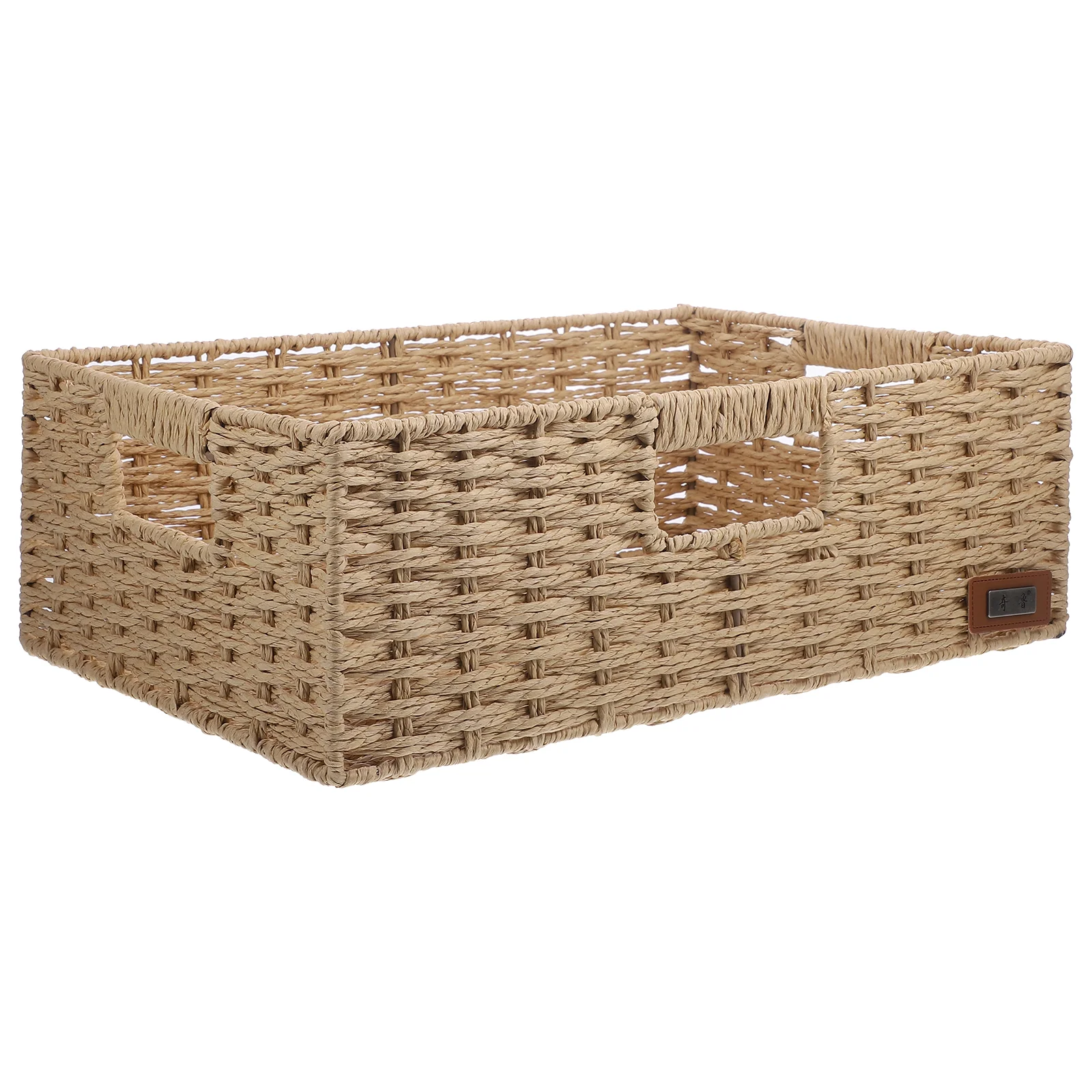 

Air Storage Basket Rectangular Woven Containers Baskets for Organizing Hamper