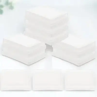 

10pcs Blank Ink Pad DIY Fingerprint Handprint Stamp Pads Washable Office Supplies Craft Graffiti Classroom Card Making