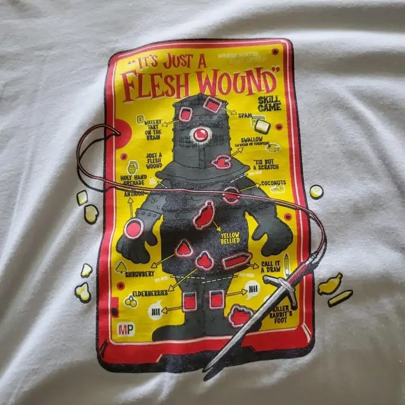 Movie Holy Grail Operation Game Shirt Men'S Large T Fury Brand