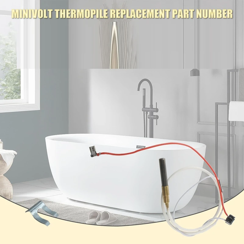 ترقية Thermopile لقطع غيار سخان المياه Minivolt Thermopile Kit لدوامة Reliance Kenmore